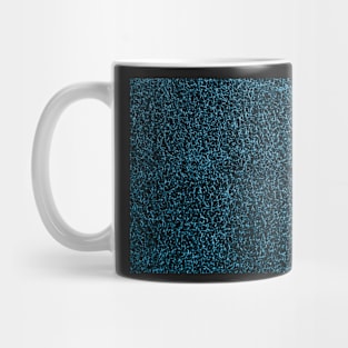 Blue leather Mug